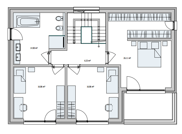 Tloris First floor