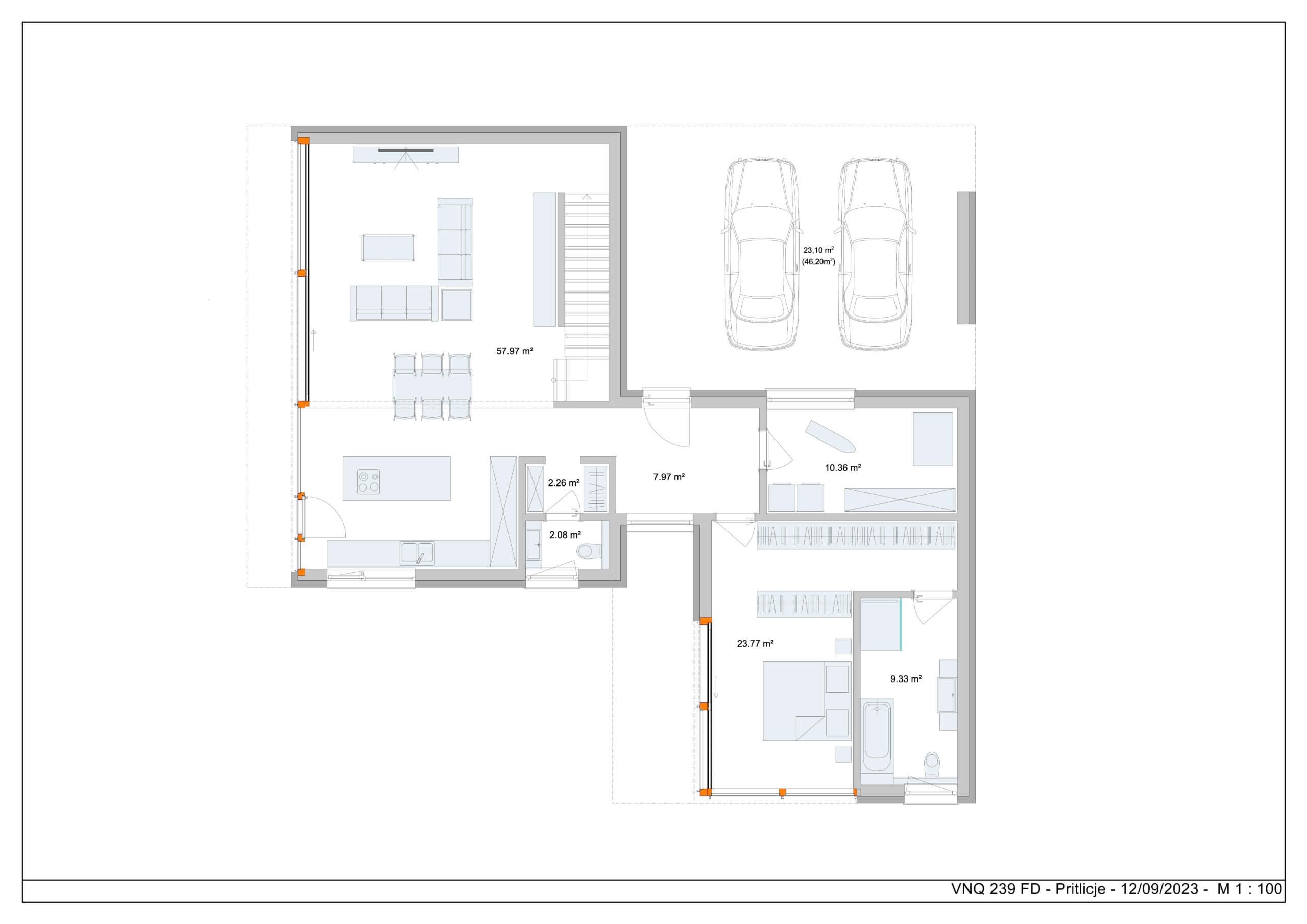 Tloris Ground floor