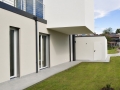Contemporary flat roof house
